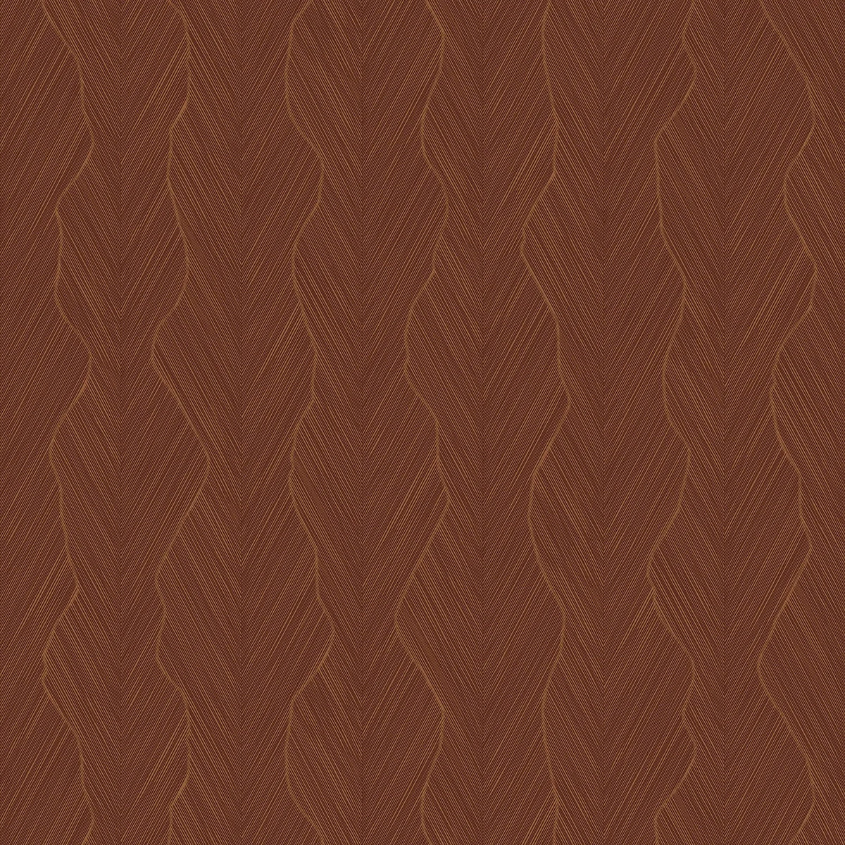 Casamance Strie wallpaper — Bordeaux/Cuivre