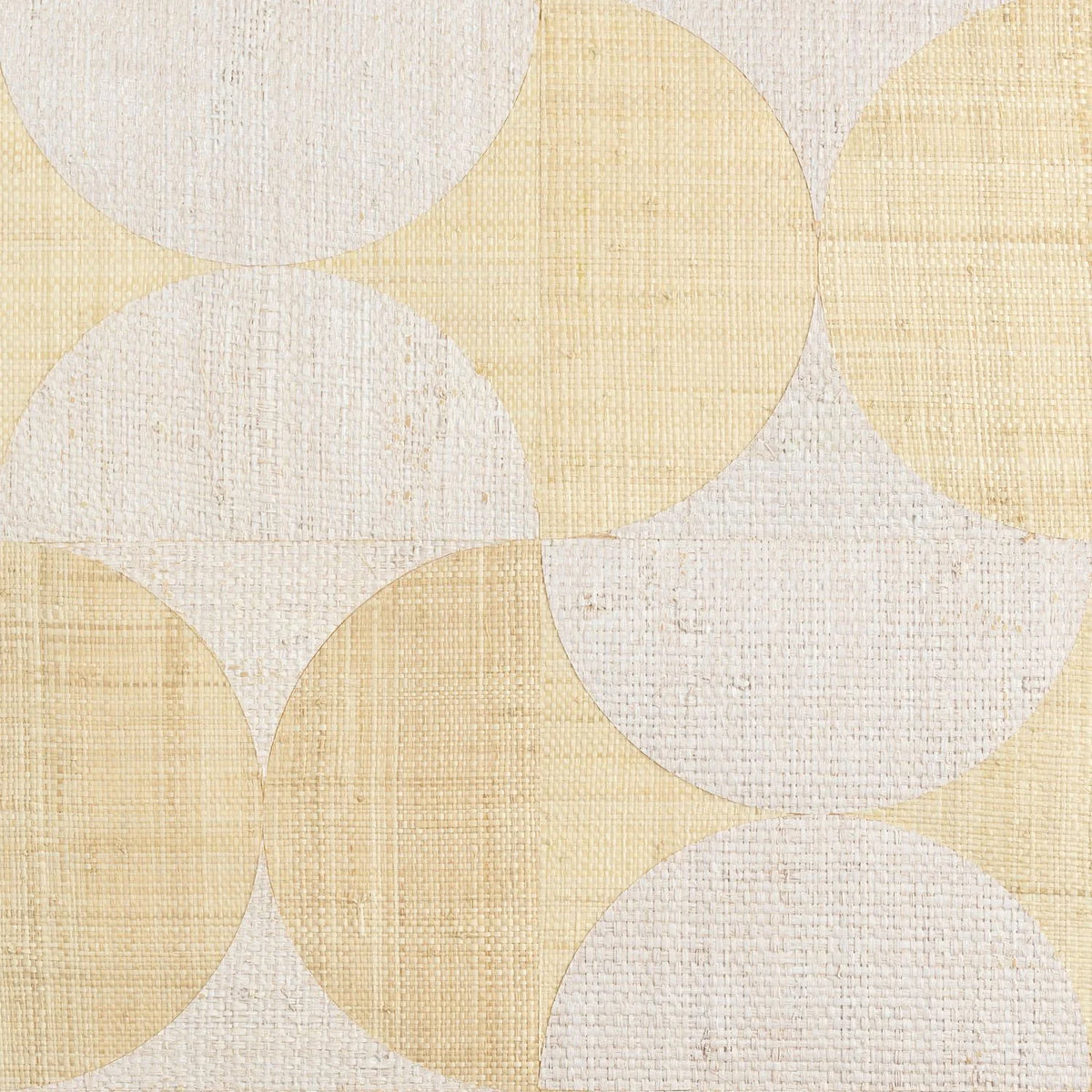 Casamance Sumba wallcovering — Blanc Naturel