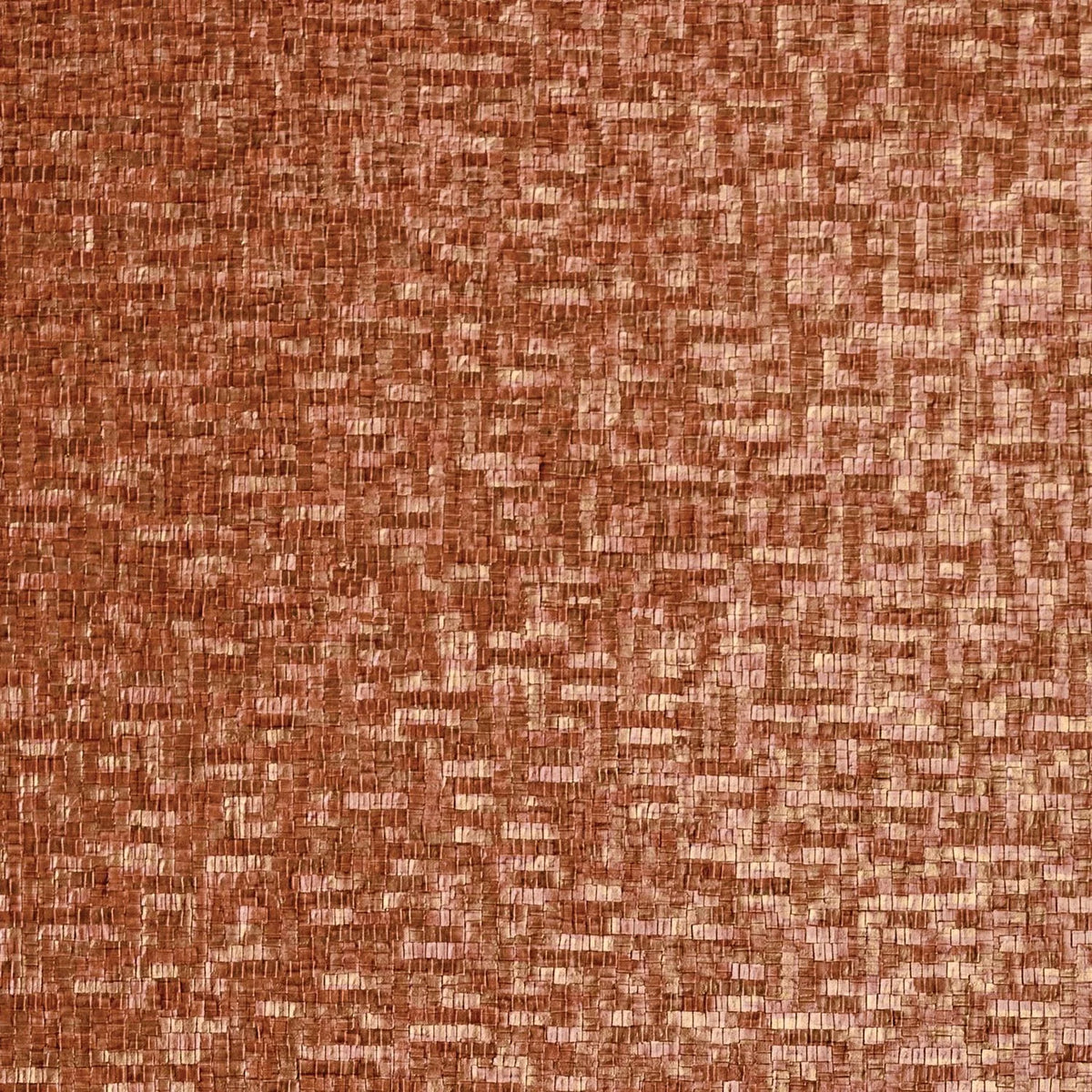 Casamance Tessela wallpaper — Rouille/Doré