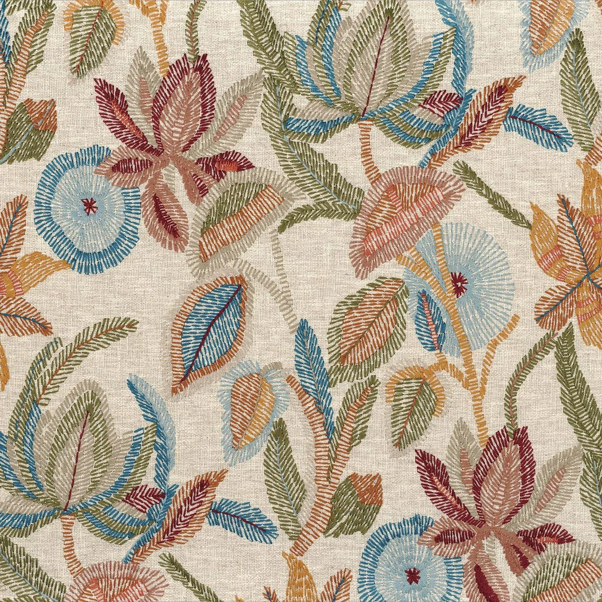 Casamance The Lost Garden fabric — Multico