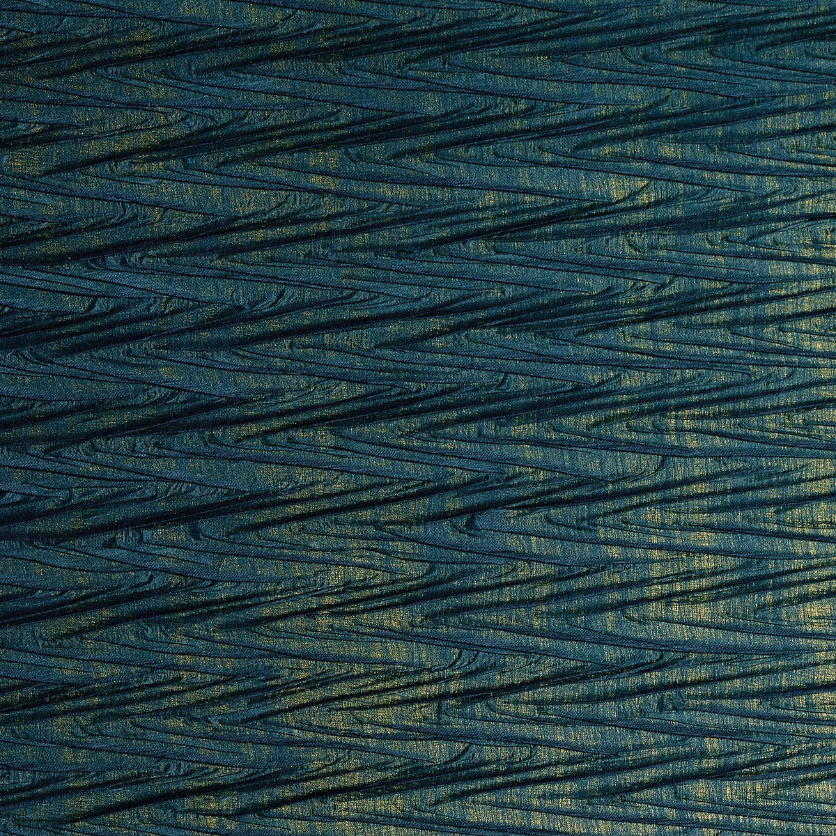 Casamance Théia wallcovering — Pétrole
