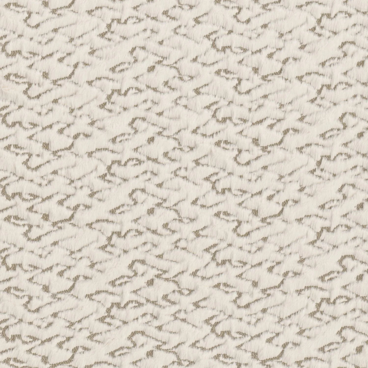 Casamance Tibet fabric — Blanc Lin