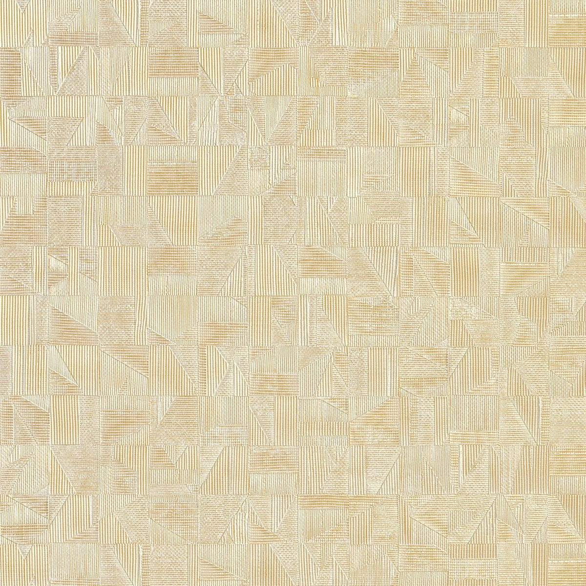 Casamance Tiznit wallpaper — Blanc/Doré