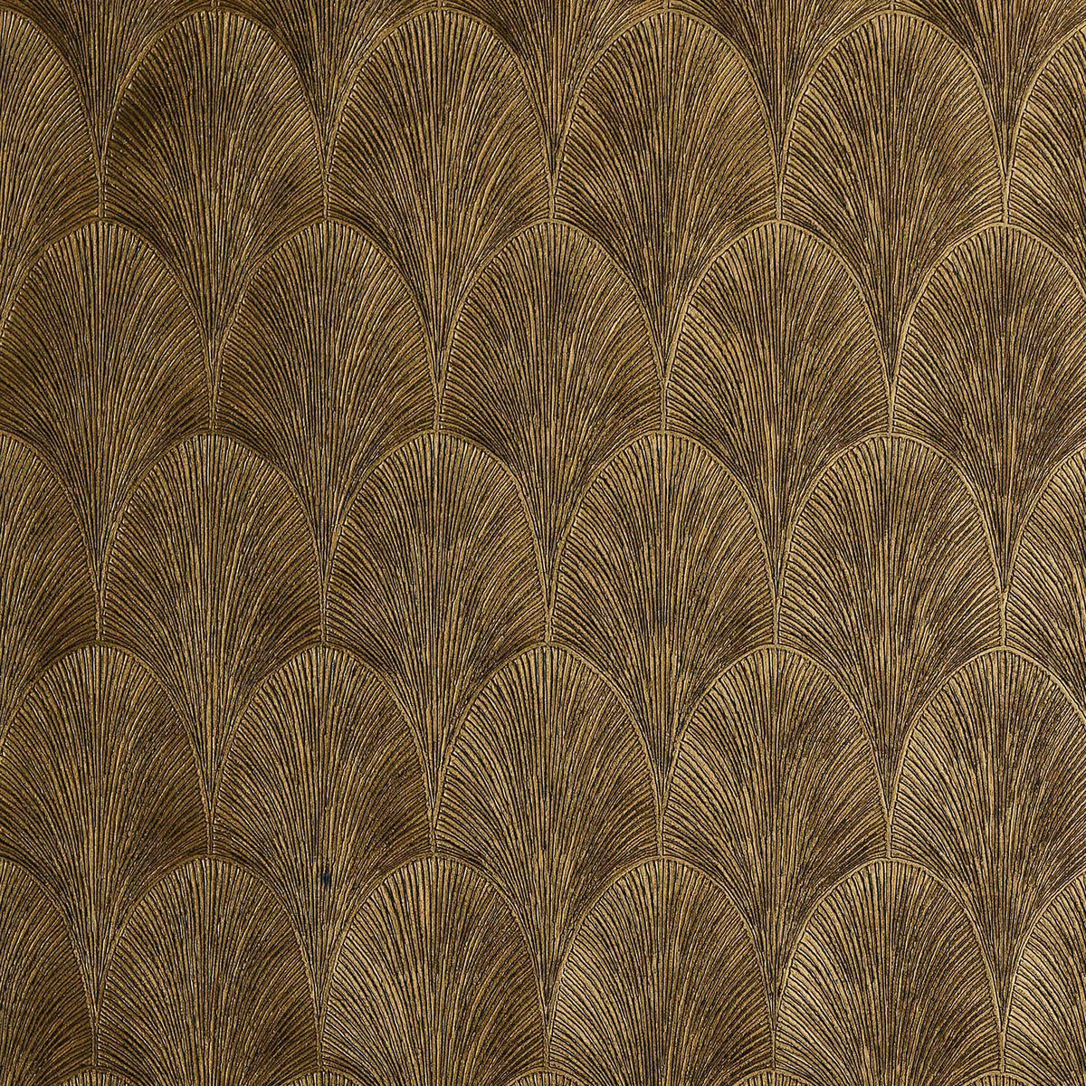 Casamance Tourmaline wallpaper — Doré Foncé
