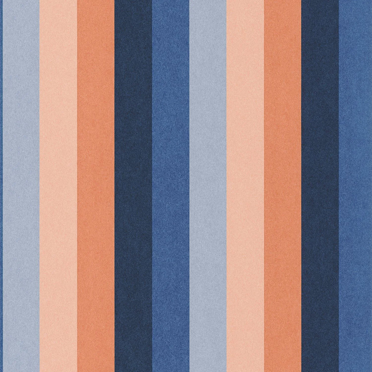 Casamance Transat wallpaper — Marine/Corail
