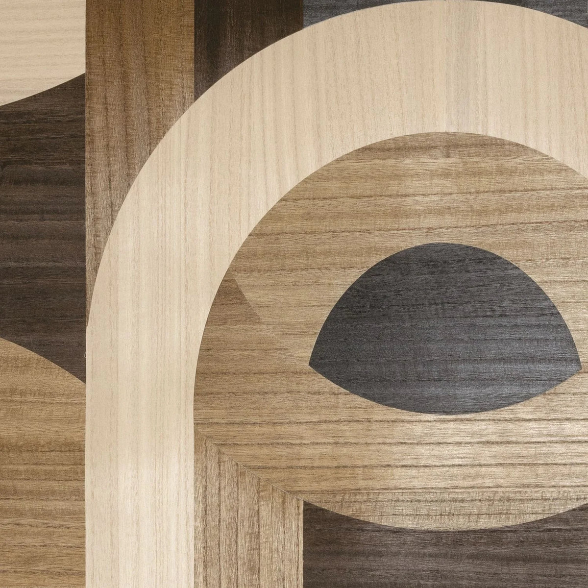 Casamance Traversée wallcovering — Carbone Chêne