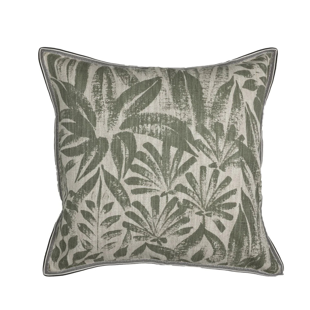 Casamance Valarta cushion cover — Kaki