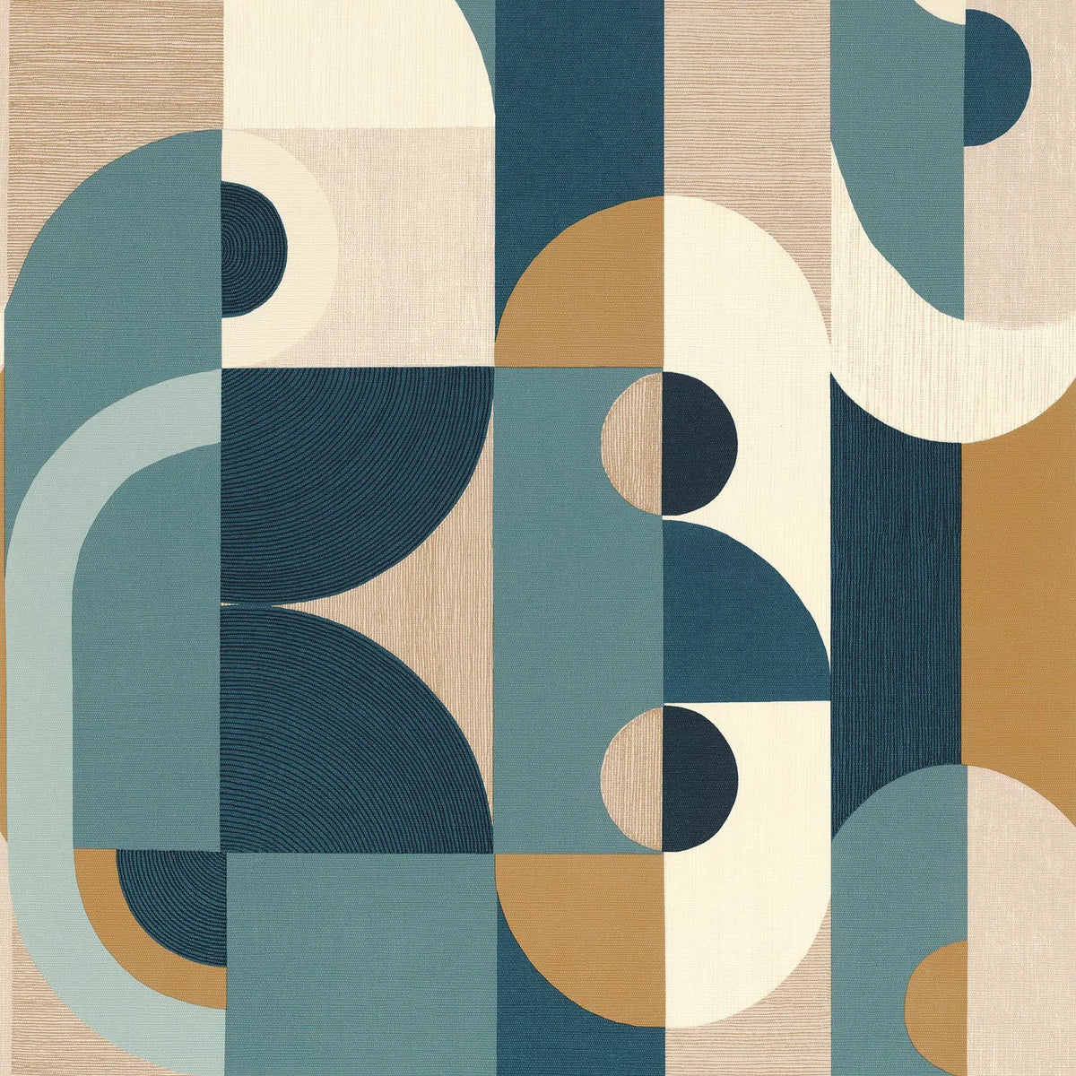 Casamance Vassily wallpaper — Bleu Persan