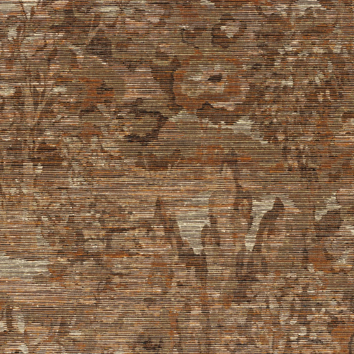 Casamance Verdure wallcovering — Orange Brulé