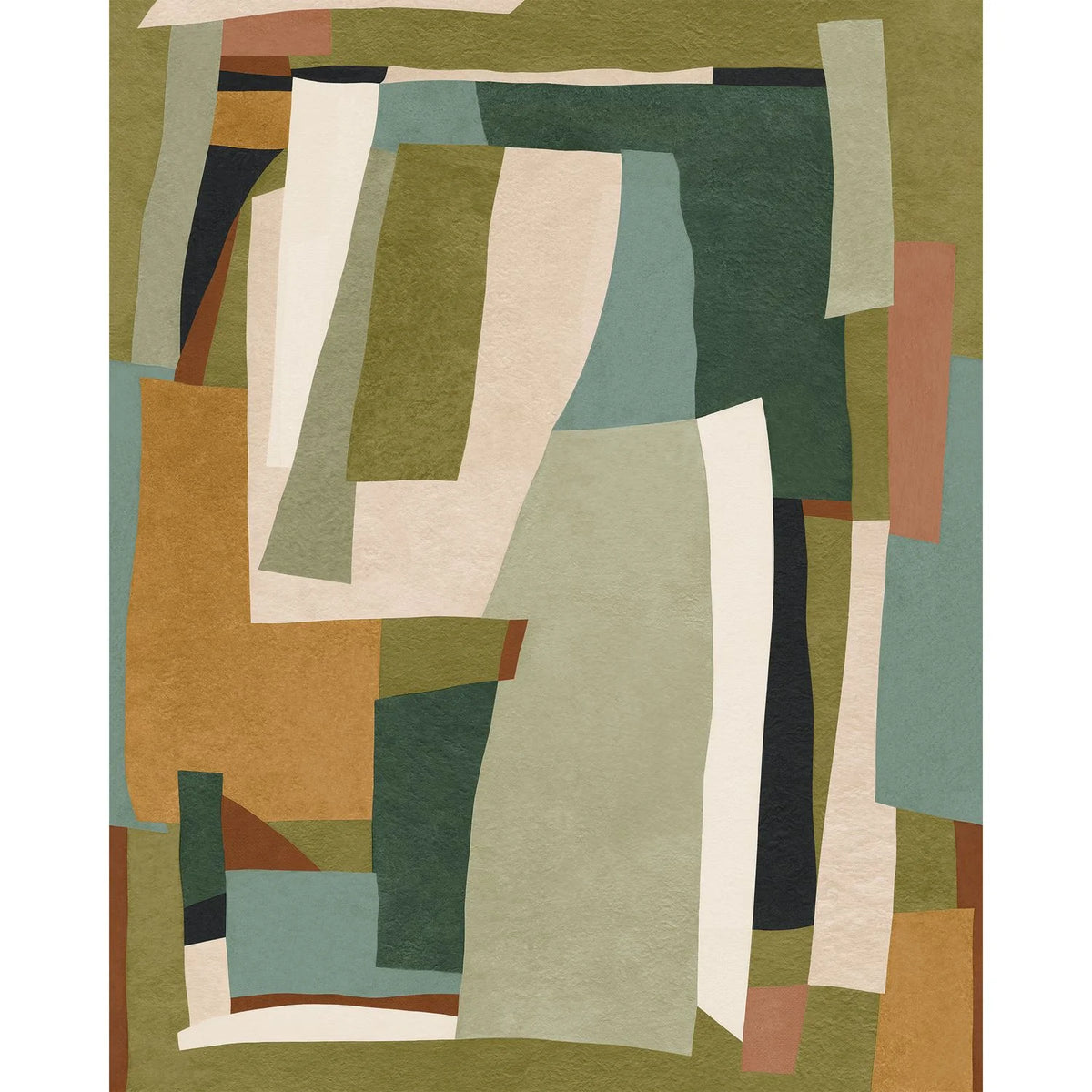 Casamance Vernissage wallpanel — Multicolore