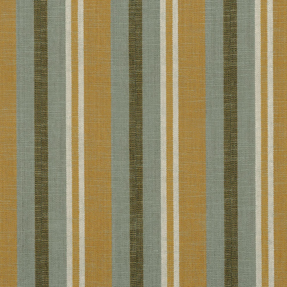 Casamance Via Verri fabric — Ocre Céladon
