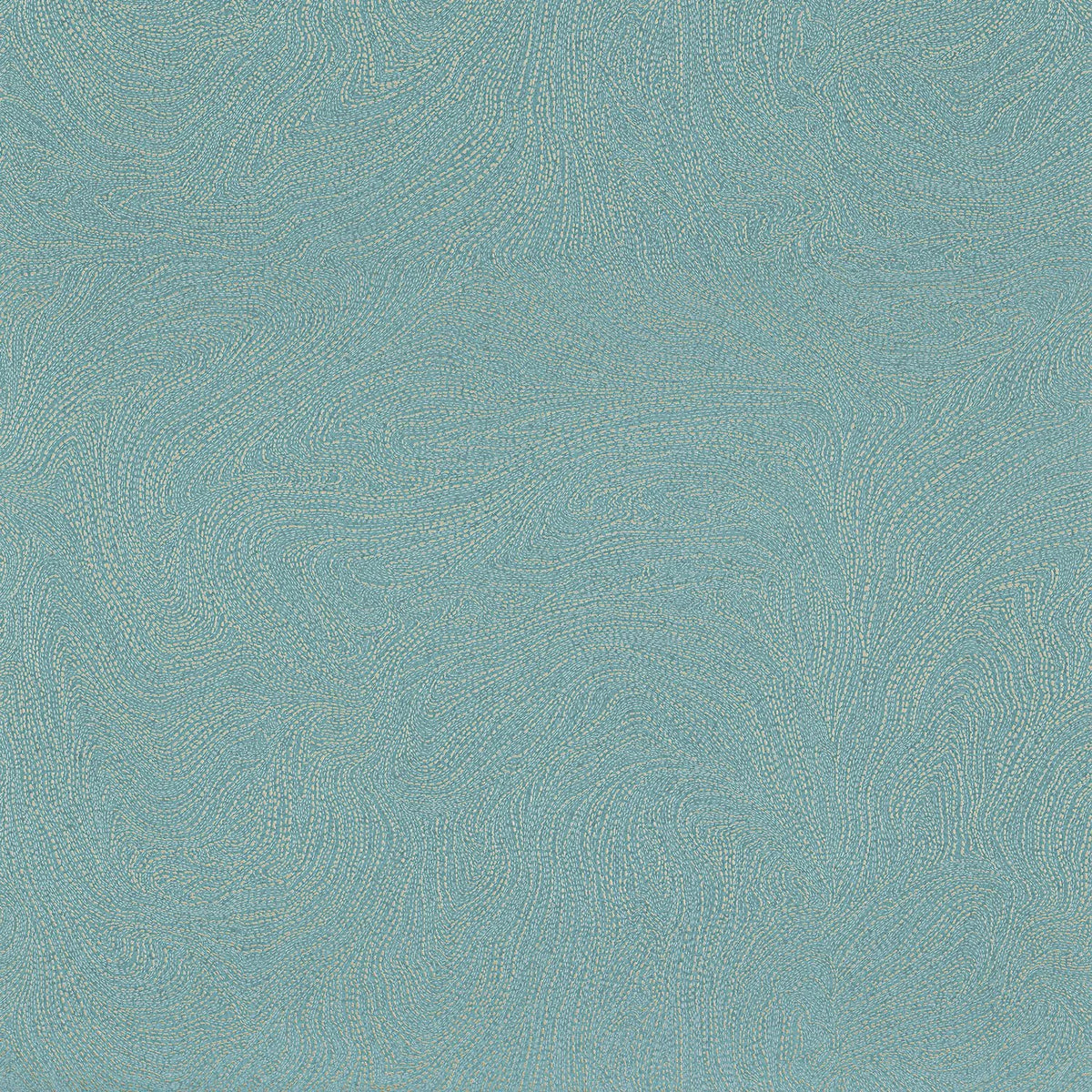 Casamance Voie Lactee wallpaper — Celadon/Dore