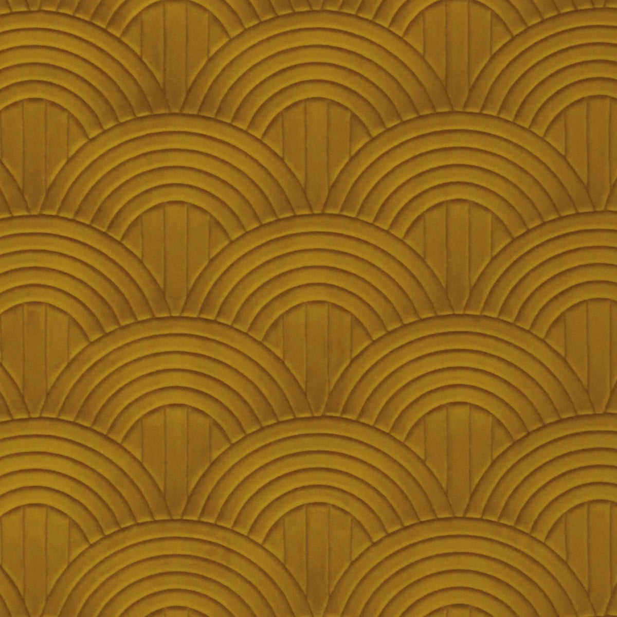 Casamance Volutis wallcovering — Moutarde