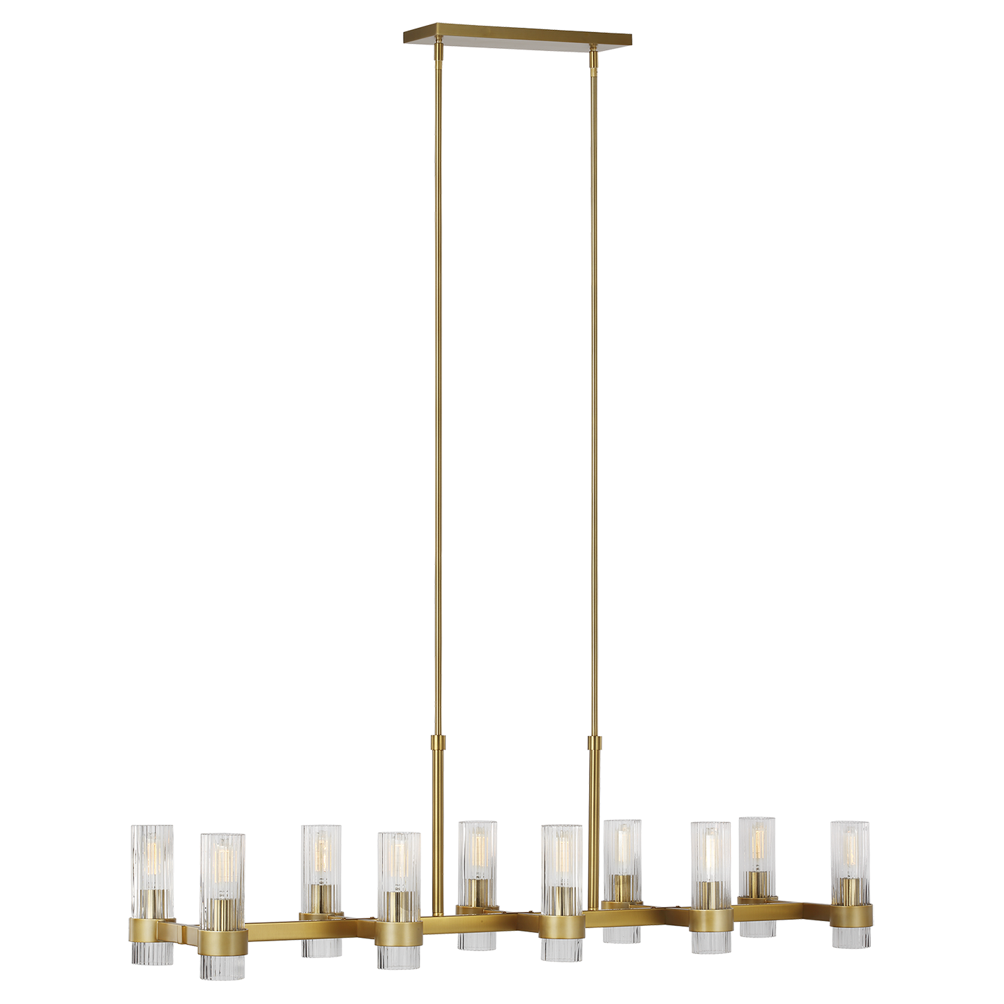 Visual Comfort | Chapman & Myers | Geneva Linear Chandelier