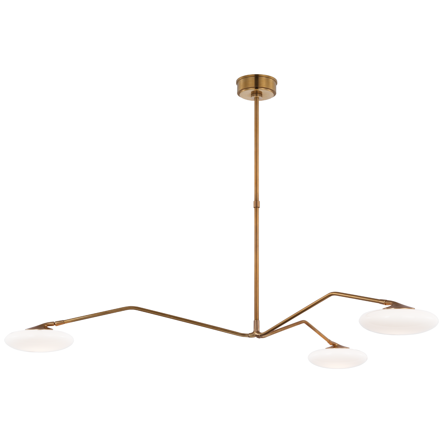 Visual Comfort | Champalimaud | Brindille Extra Large Three Light Chandelier