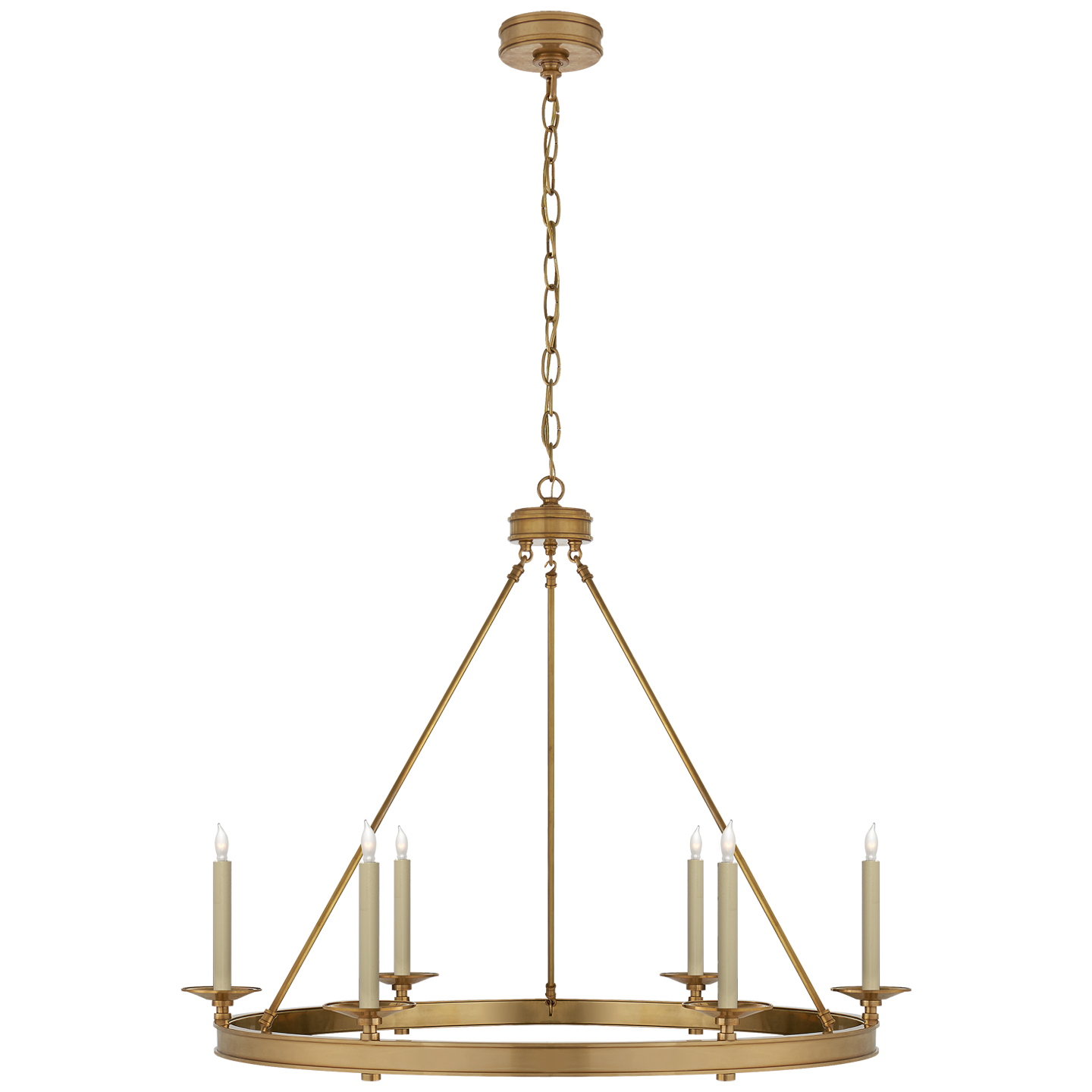 Visual Comfort | Chapman & Myers | Launceton Ring Chandelier