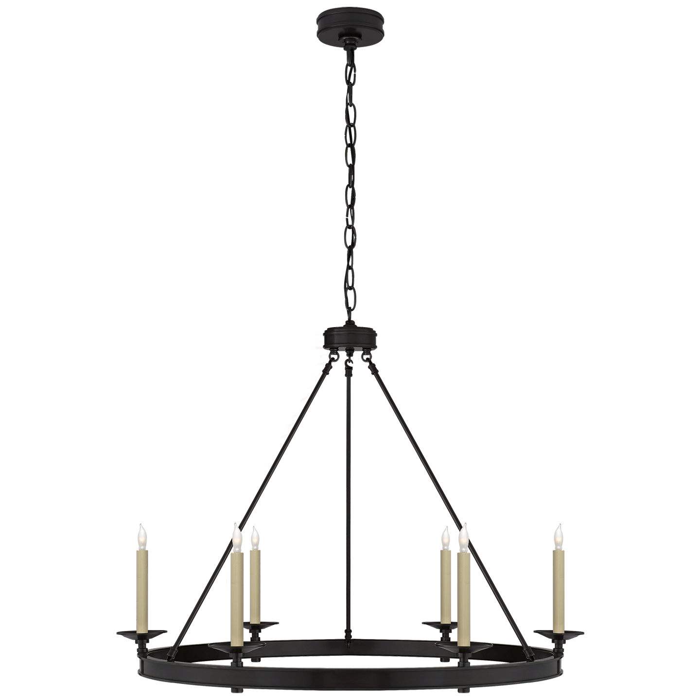 Visual Comfort | Chapman & Myers | Launceton Ring Chandelier