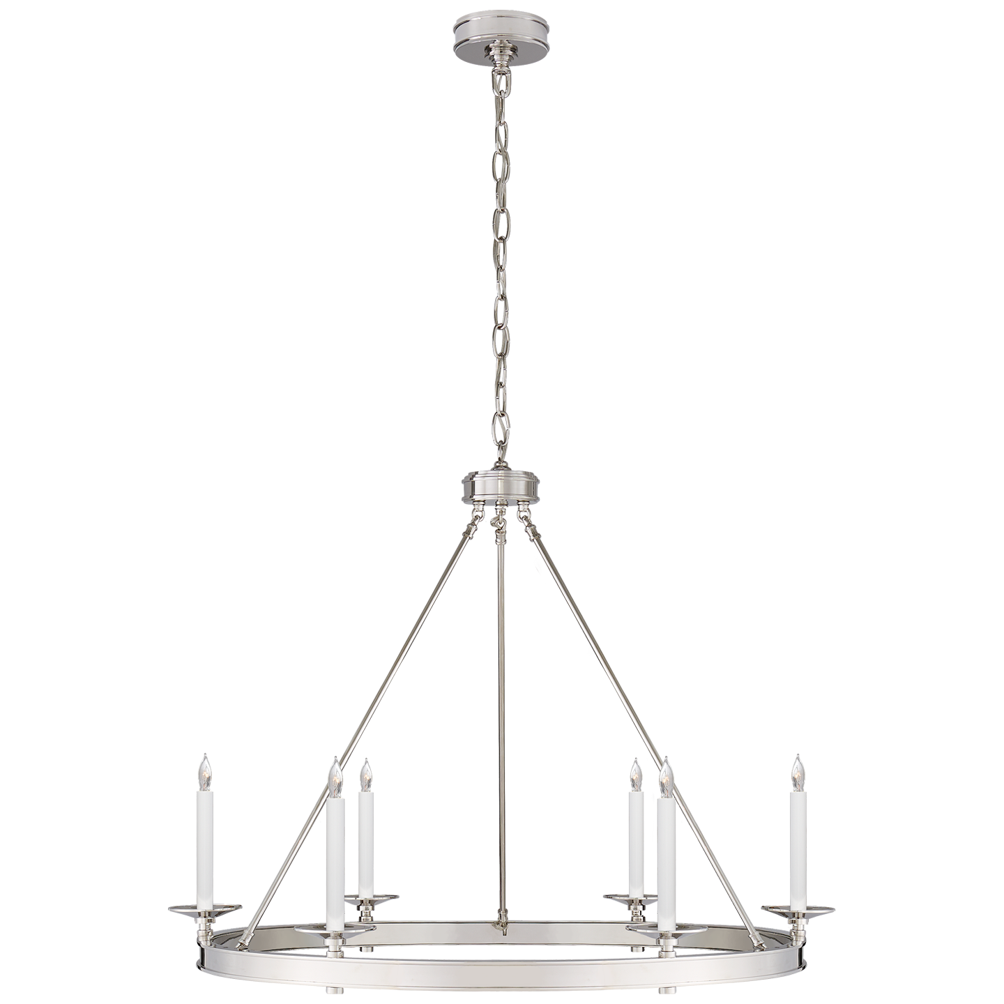 Visual Comfort | Chapman & Myers | Launceton Ring Chandelier