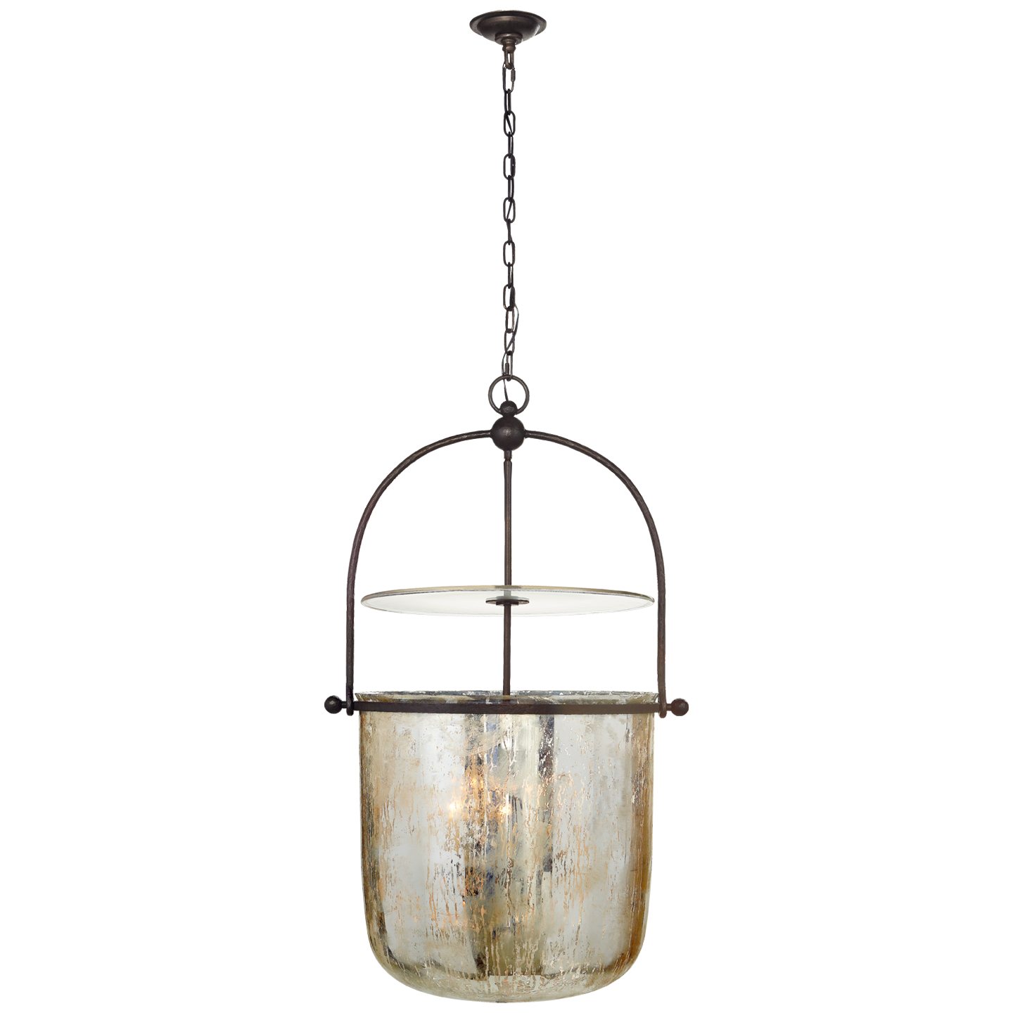 Visual Comfort | Chapman & Myers | Lorford Large Smoke Bell Lantern