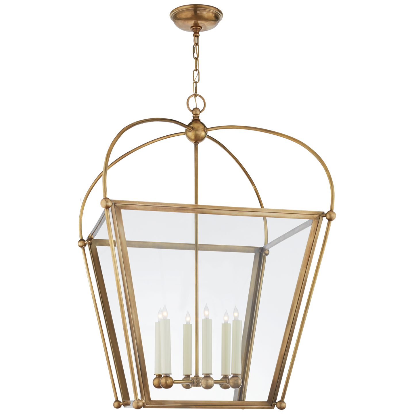 Visual Comfort | Chapman & Myers | Riverside Large Square Lantern
