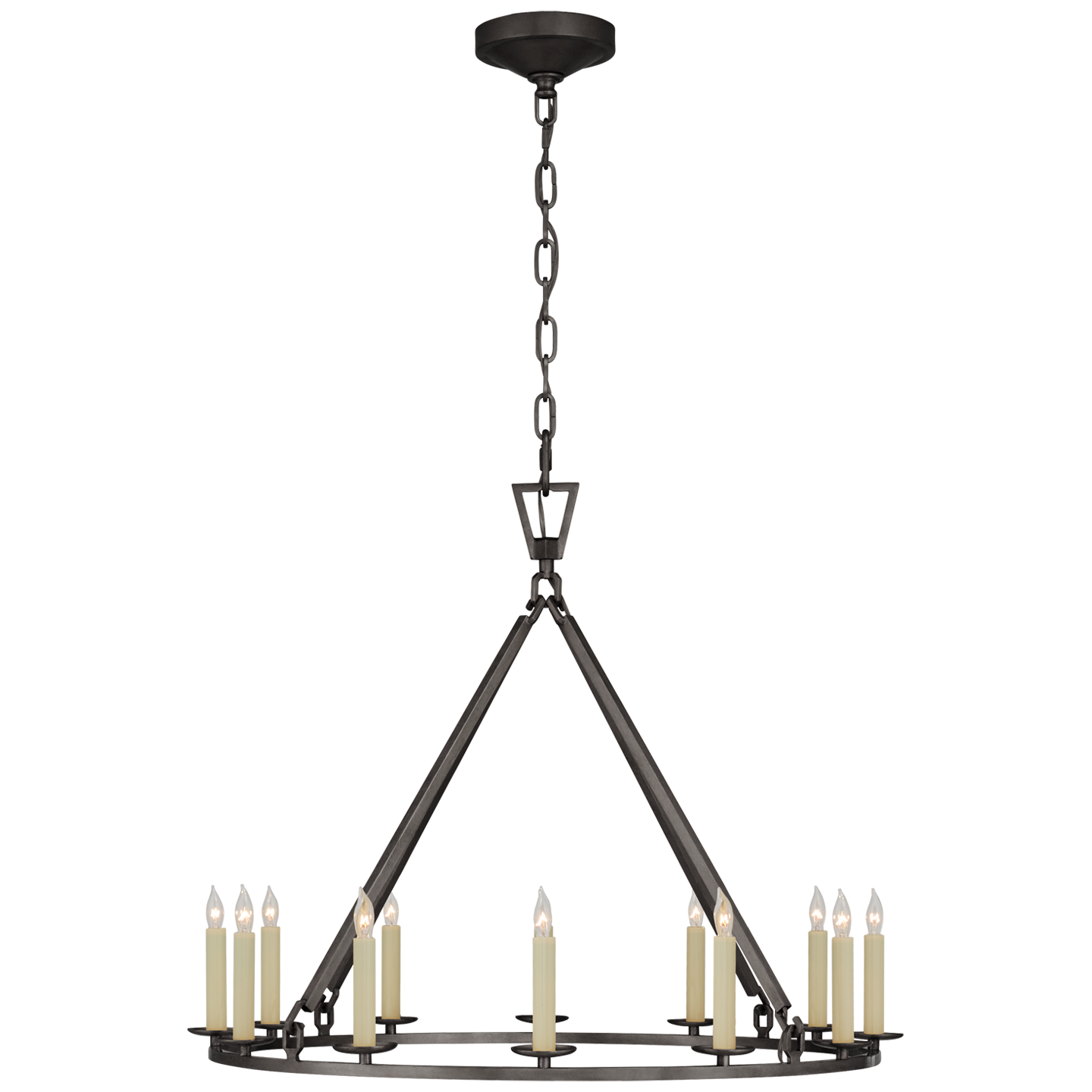 Visual Comfort | Darlana Medium Single Ring Chandelier