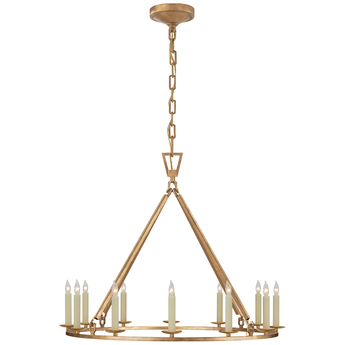 Visual Comfort | Darlana Medium Single Ring Chandelier