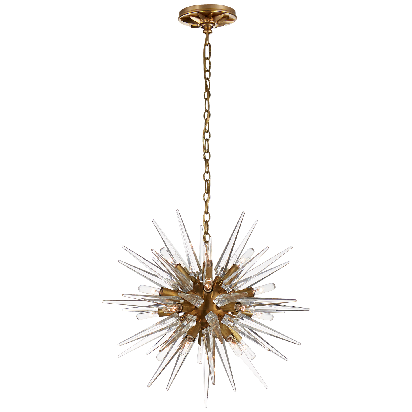Visual Comfort | Chapman & Myers | Quincy Small Sputnik Chandelier