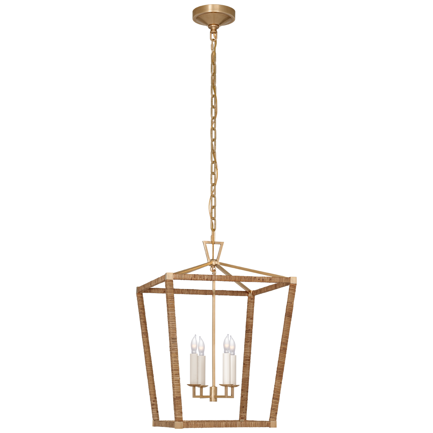 Visual Comfort | Chapman & Myers | Darlana Medium Wrapped Lantern