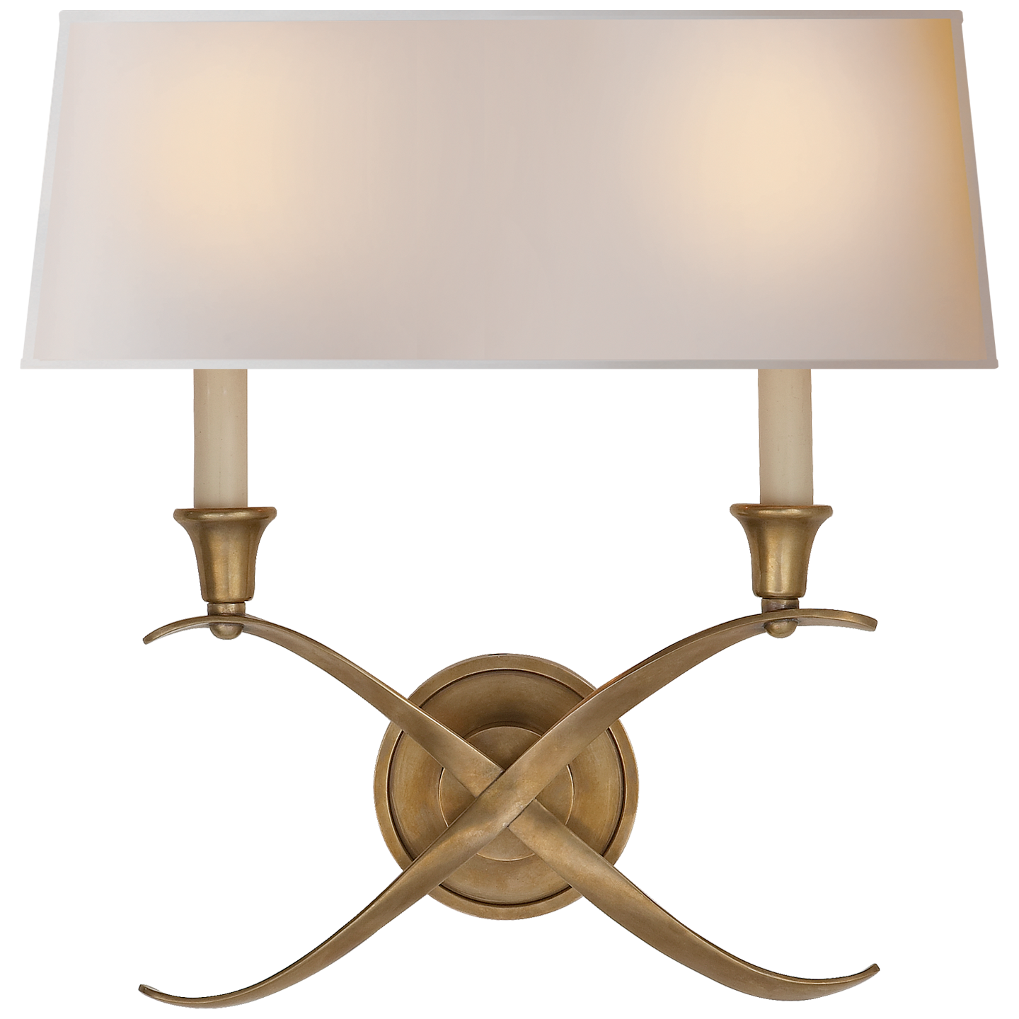 Visual Comfort | Chapman & Myers | Cross Bouillotte Large Sconce