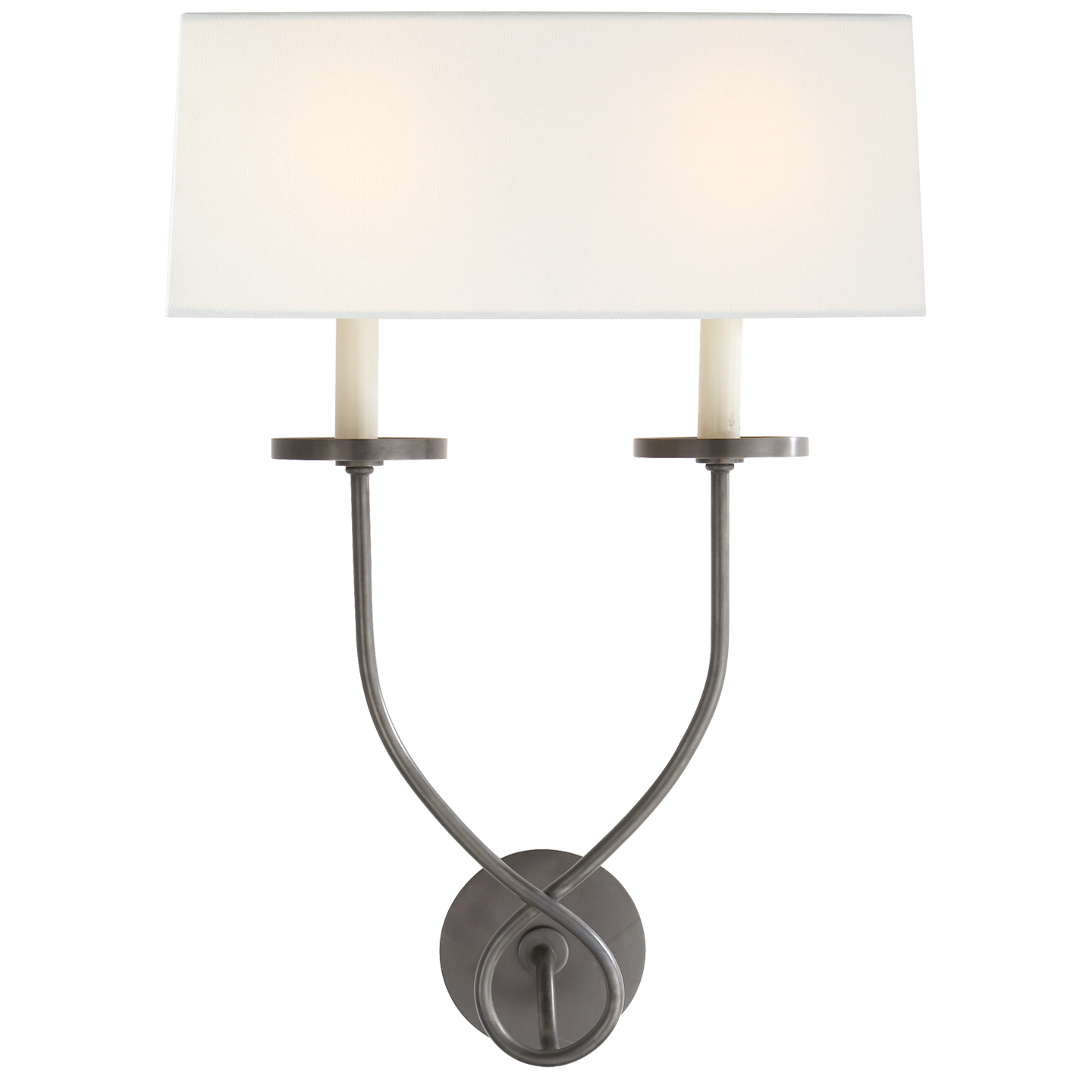 Visual Comfort | Chapman & Myers | Symmetric Twist Double Sconce