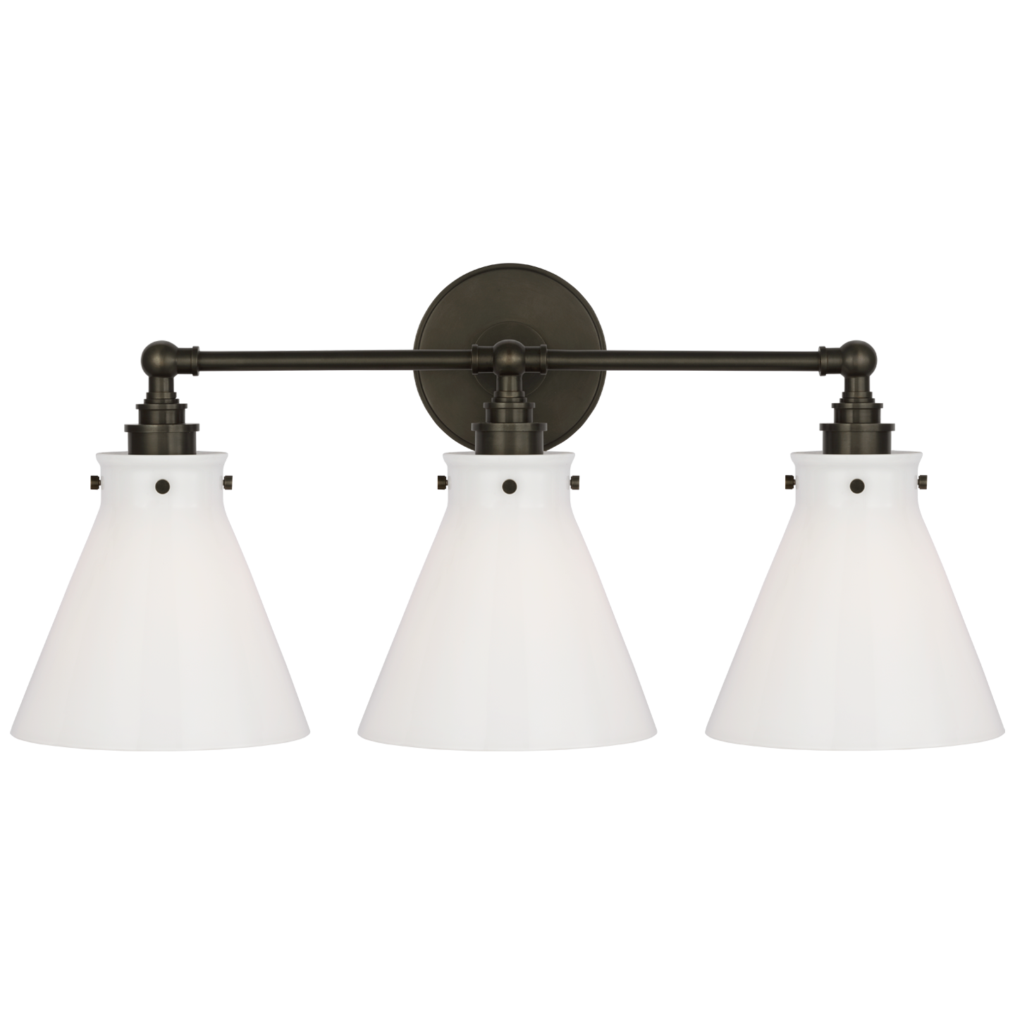 Visual Comfort | Chapman & Myers | Parkington 24" Three Light Bath Bar