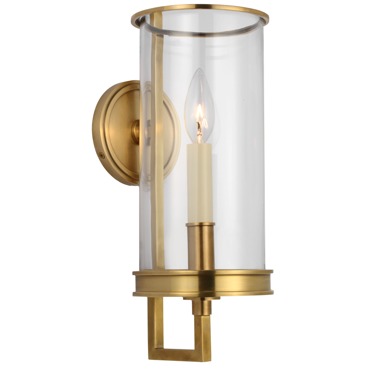 Visual Comfort | Chapman & Myers | Glendon Small Hurricane Sconce