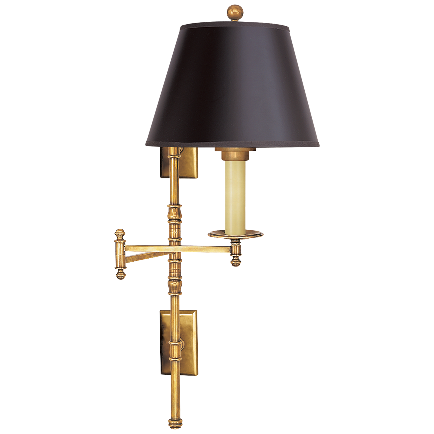 Visual Comfort | Chapman & Myers | Dorchester Double Backplate Swimg Arm