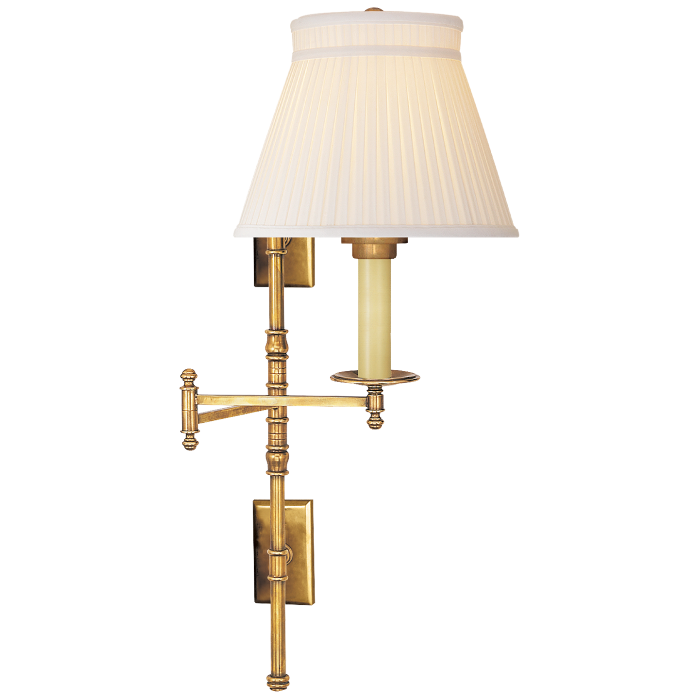 Visual Comfort | Chapman & Myers | Dorchester Double Backplate Swimg Arm