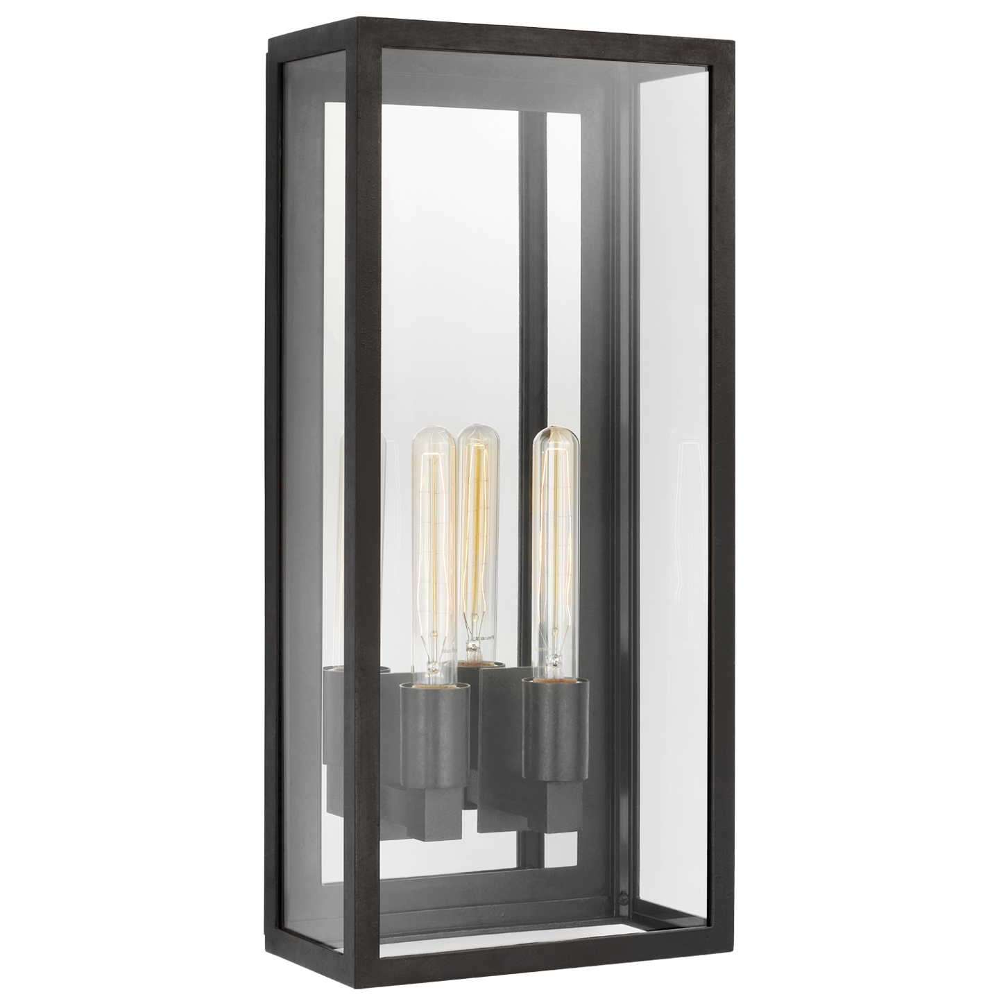 Visual Comfort | Chapman & Myers | Fresno Large 2-Light 3/4 Wall Lantern