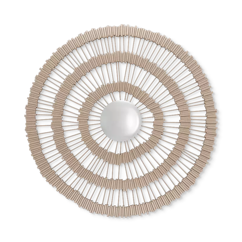 Christopher Guy Alina mirror in Italian Silver