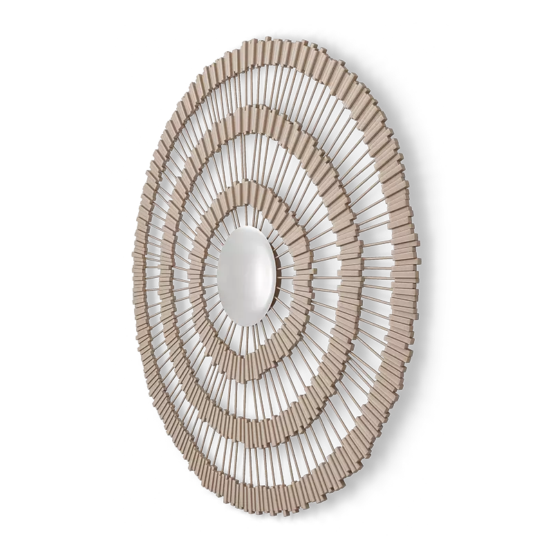 Christopher Guy Alina mirror in Italian Silver