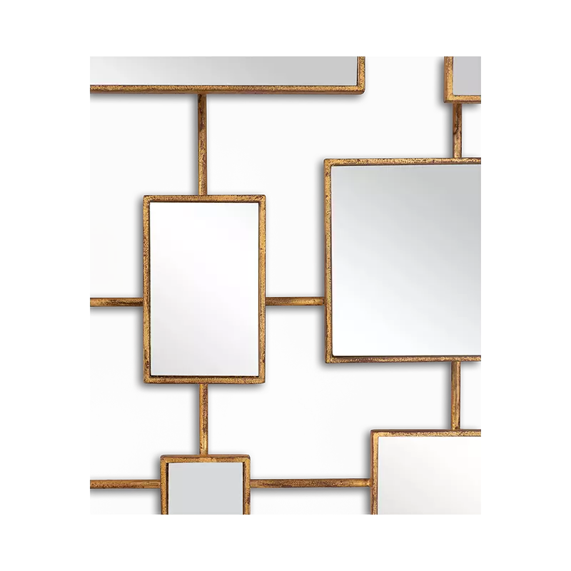 Christopher Guy Fifty-Seven mirror in Renaissance Gold Leaf