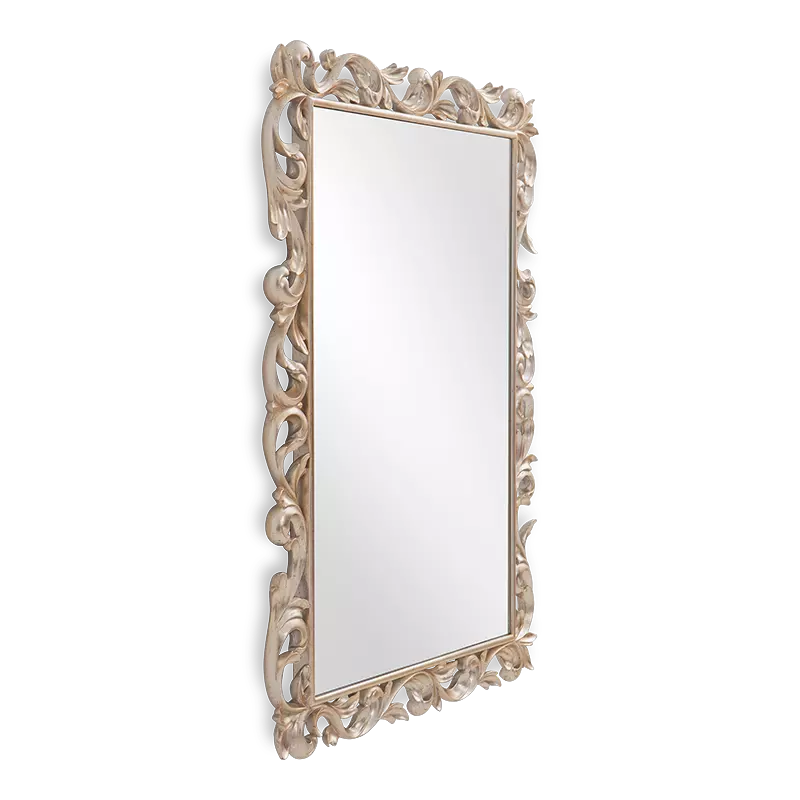 Christopher Guy Florentia mirror in Italian Silver