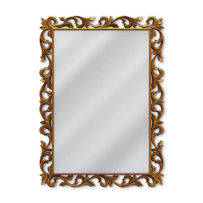 Christopher Guy Florentia mirror in 14th Century Gold Leaf