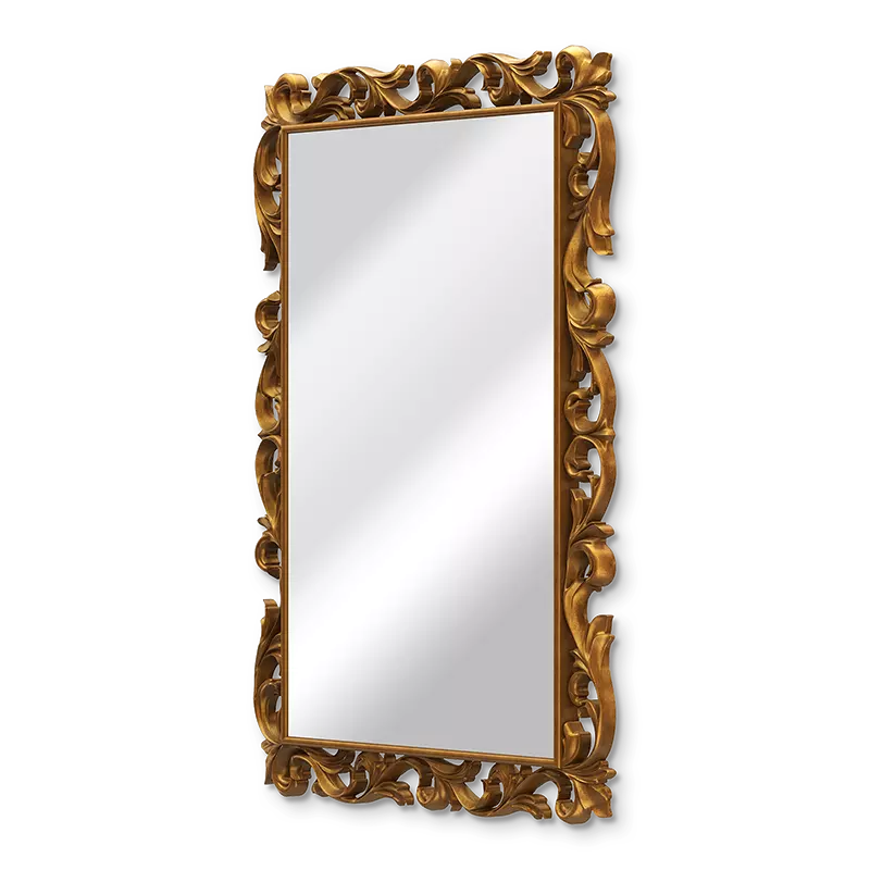 Christopher Guy Florentia mirror in 14th Century Gold Leaf