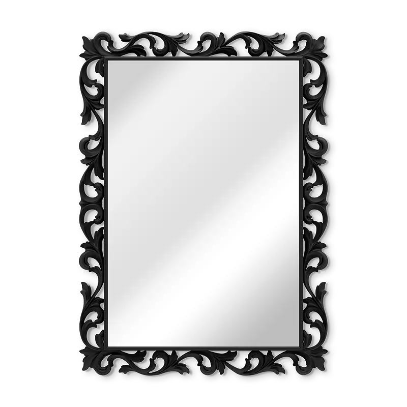 Christopher Guy Florentia mirror in Black Matte