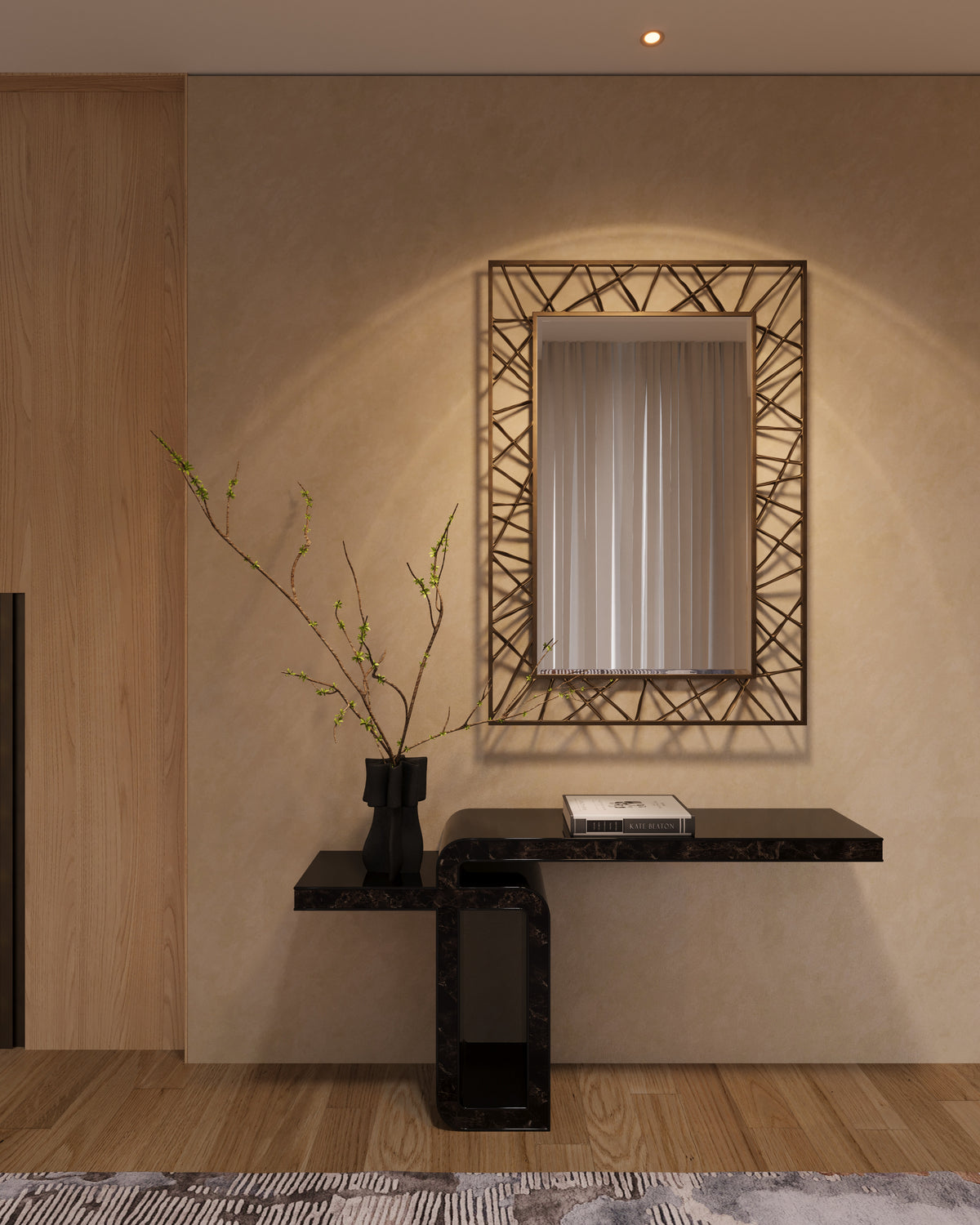 Christopher Guy Mondrian mirror — additional photograph