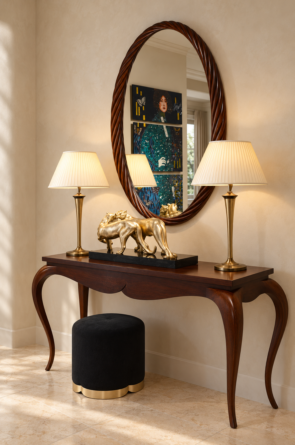 Christopher Guy Ovum mirror — additional photograph