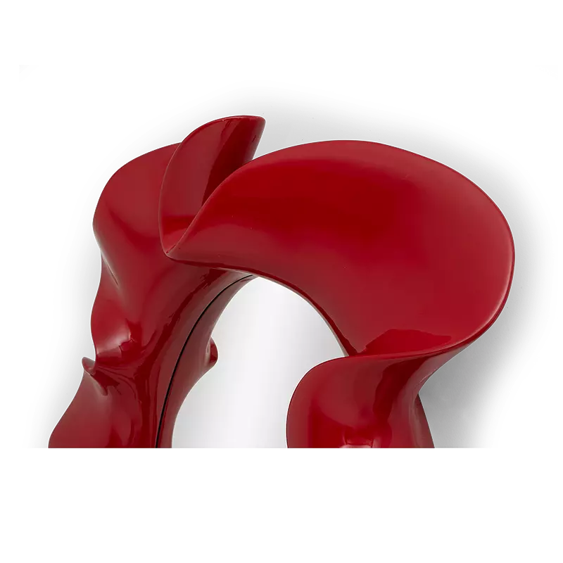 Christopher Guy Patou mirror in Valentino Red
