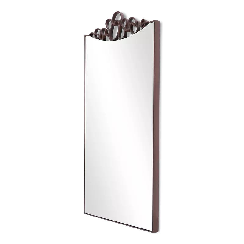Christopher Guy Ribbon Knot mirror in Tabac