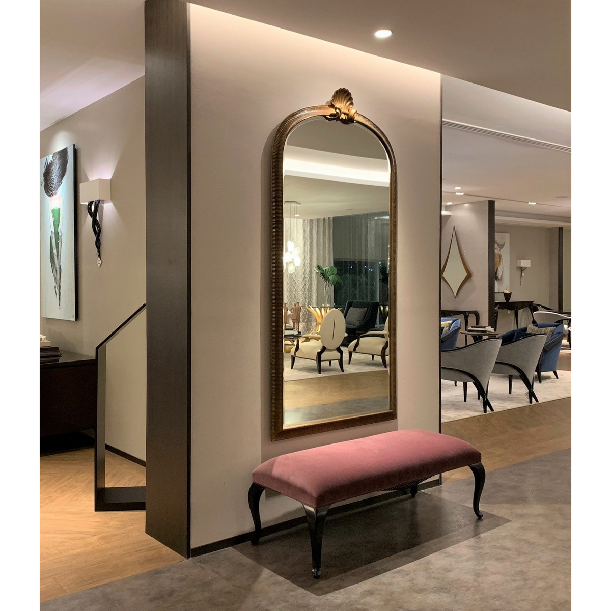 Christopher Guy Saffron mirror — additional photograph