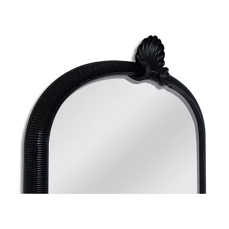 Christopher Guy Saffron mirror in Black Matte
