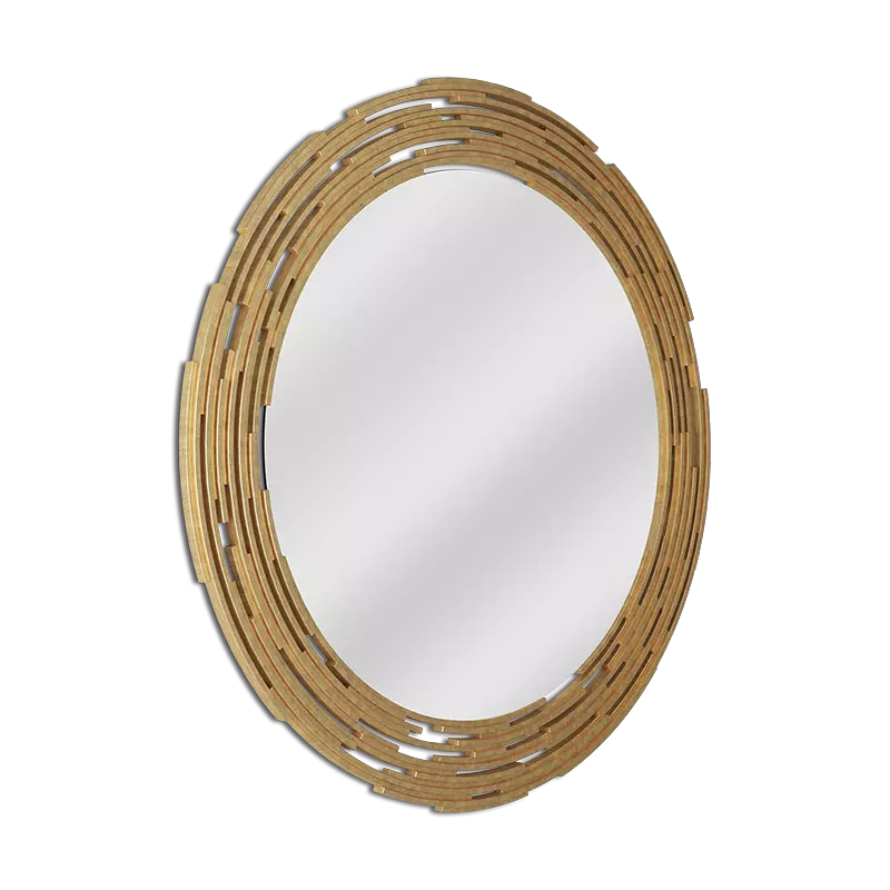 Christopher Guy Talan mirror in Oro Nero