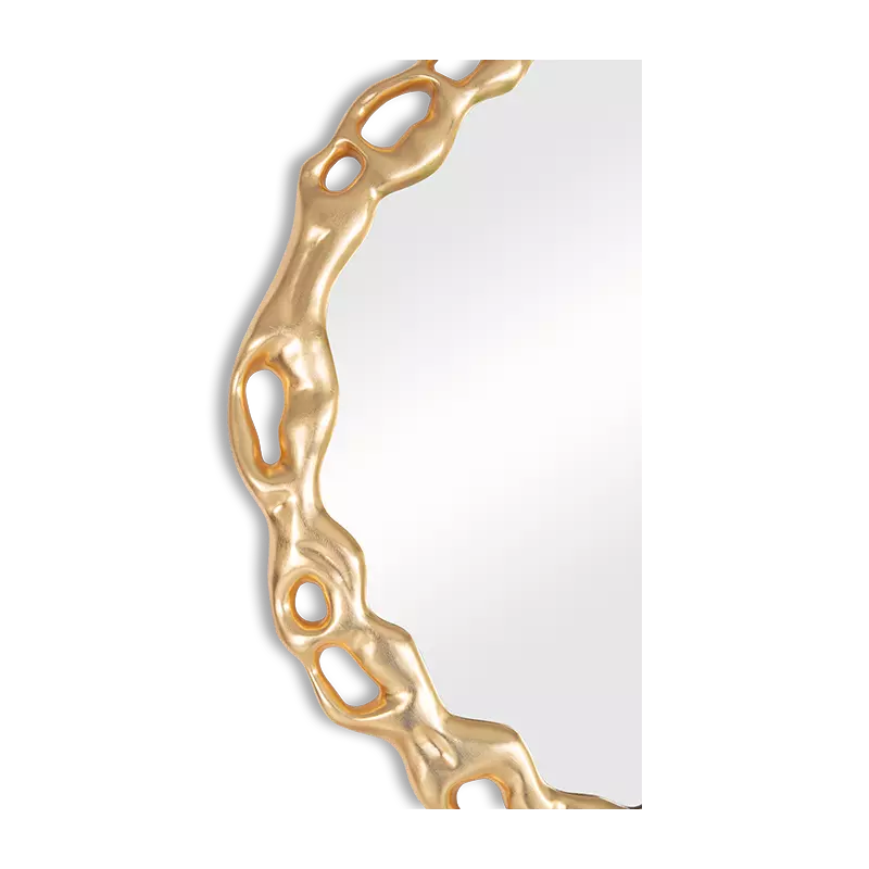 Christopher Guy Trellis mirror in 21st Century Gold Leaf